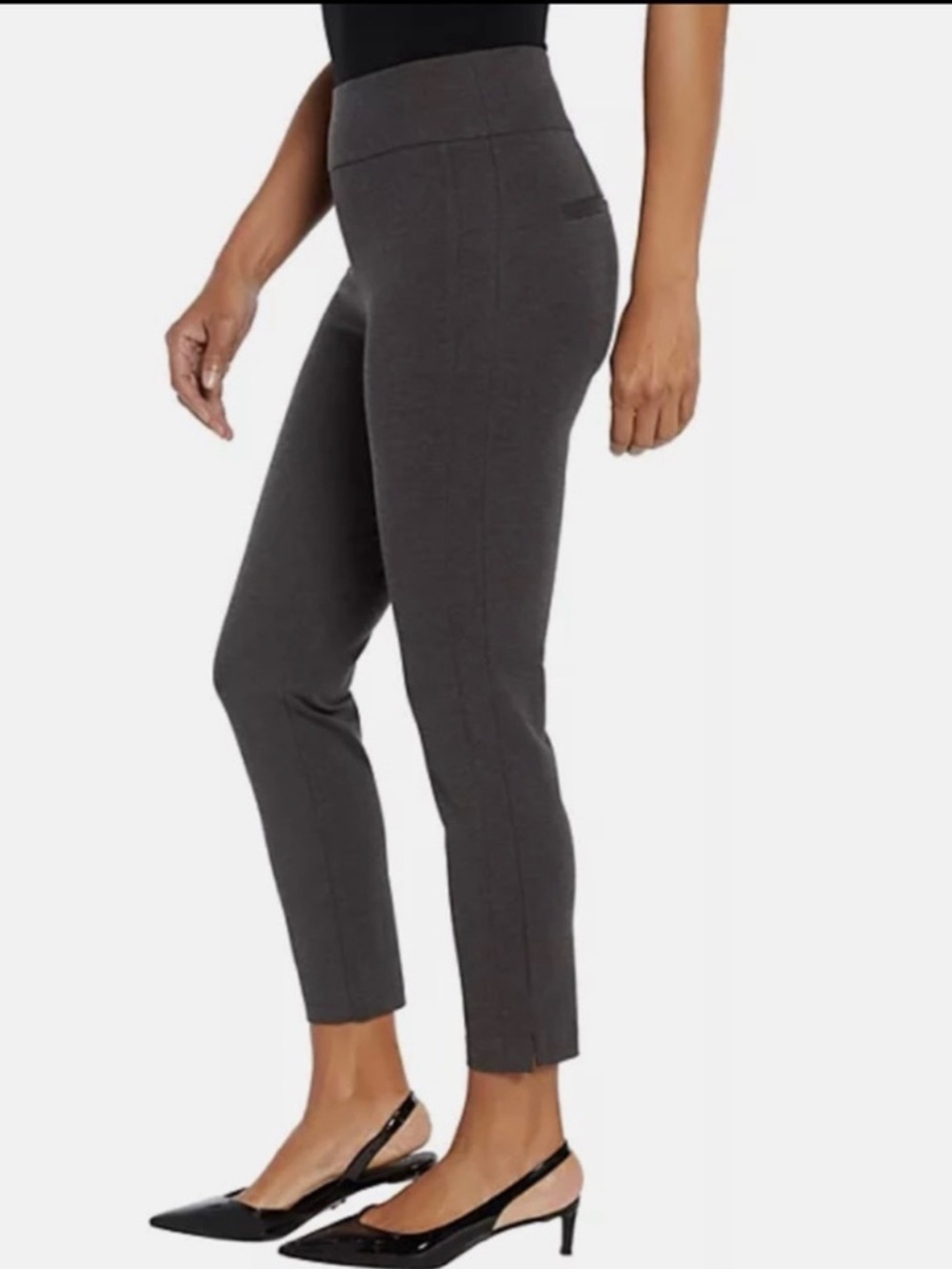 NWT Express Charcoal Ankle Ponte Pants